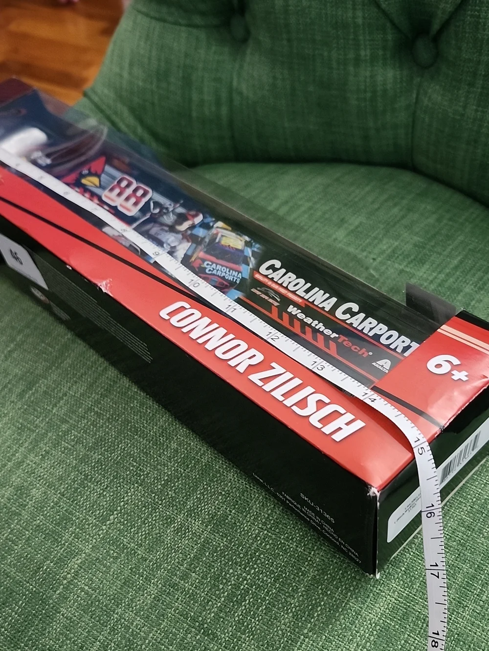 Connor Zilisch NASCAR Authentics 1:64 Diecast Hauler - Red/Black